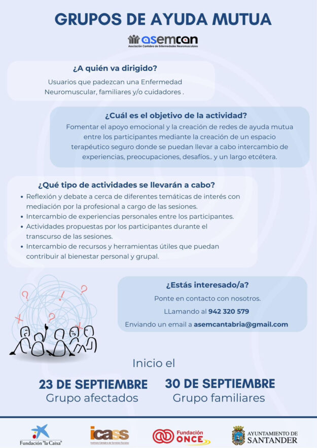 GRUPOS AYUDA MUTUA SEPTIEMBRE 2025